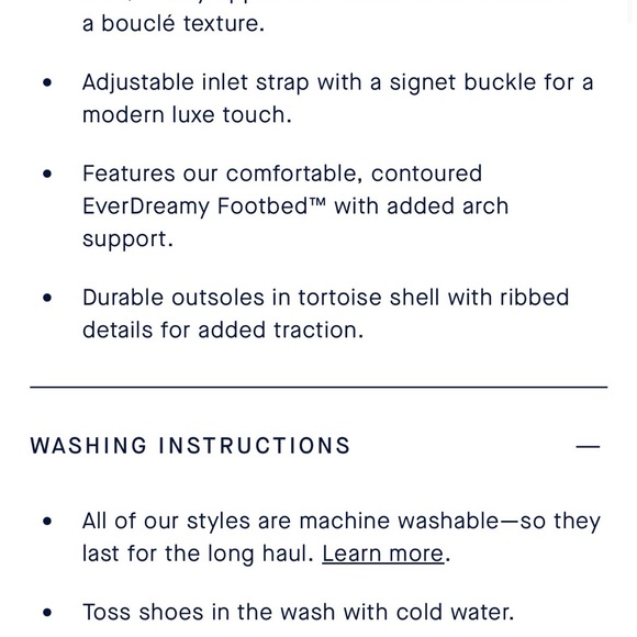 Rothy’s The Buckle Clog
Soft Black Bouclé - Picture 5 of 8